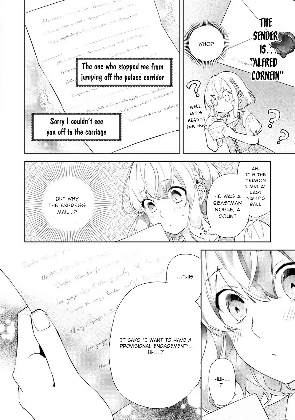 The Black Rabbit Count’s Devoted Marriage Proposal. Chapter 1 Page 6